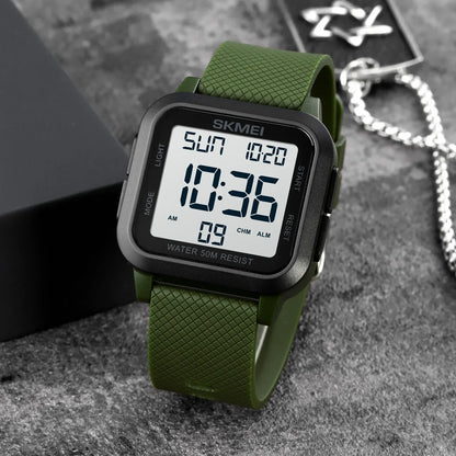 Chrono Clock 5Bar Waterproof Military Watch