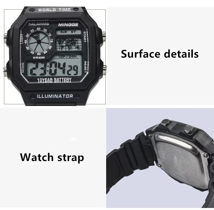 Military Digital Watch