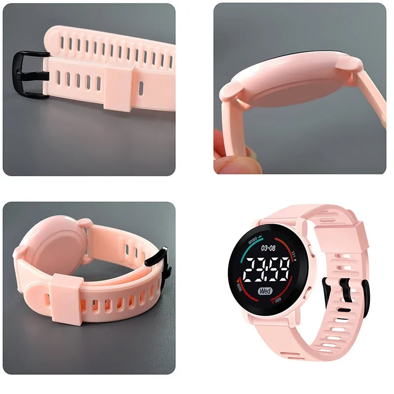 Fashion Led Student Sports Electronic Watch