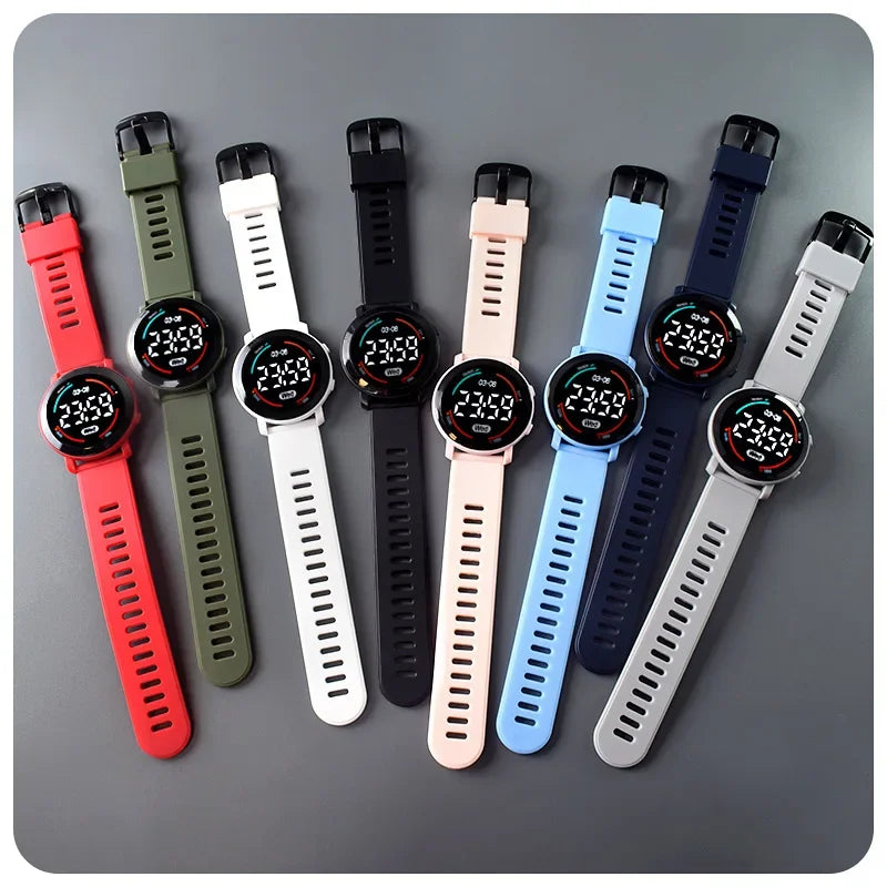 Fashion Led Student Sports Electronic Watch