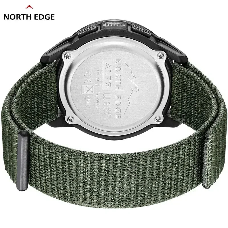 Men's Digital Carbon fiber Watch